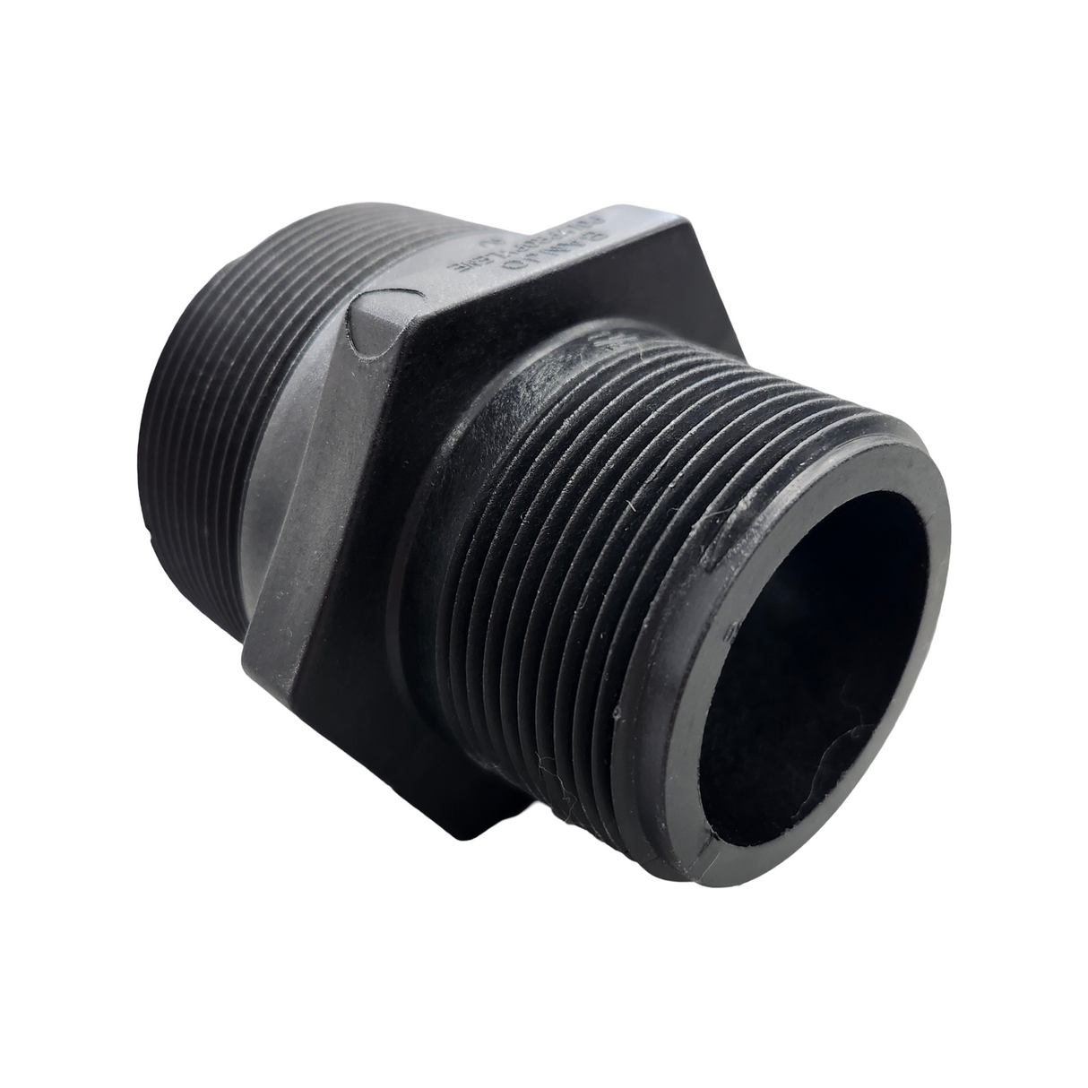 Banjo Poly Reducer Nipple Pipe Fitting 2" MNPT X 1-1/2" MNPT - RN200-150