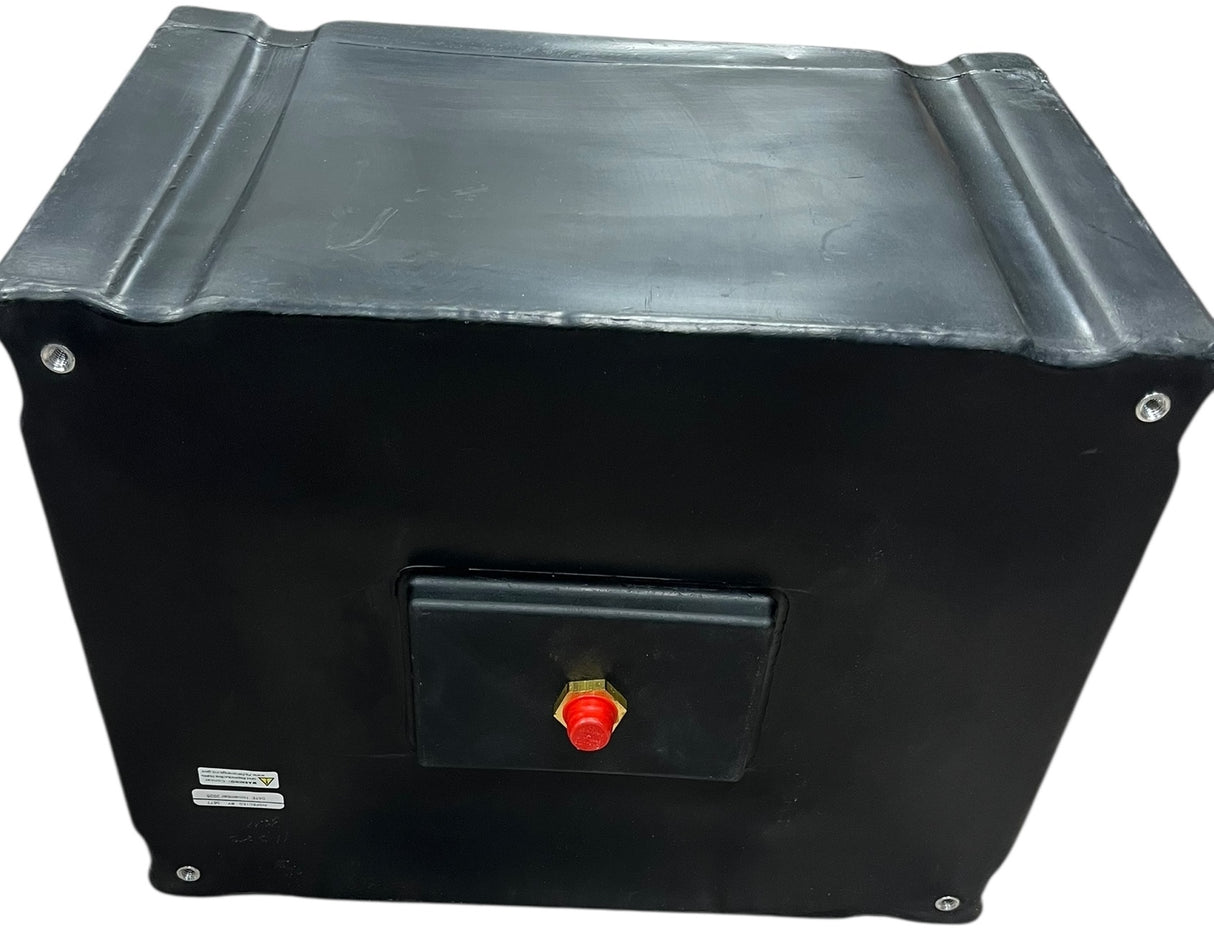 Ace Roto Mold Poly 12 Gallon Fuel Tank Rectangle XLPE With 1/4" Brass Fitting - SP0012-FUWB