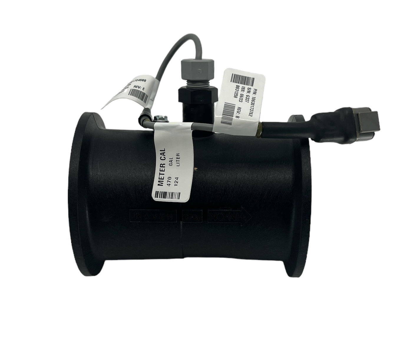 Raven 3 inch Poly RFM200P Flowmeter M300 Flange, Deutsch Connection - 063-0173-762