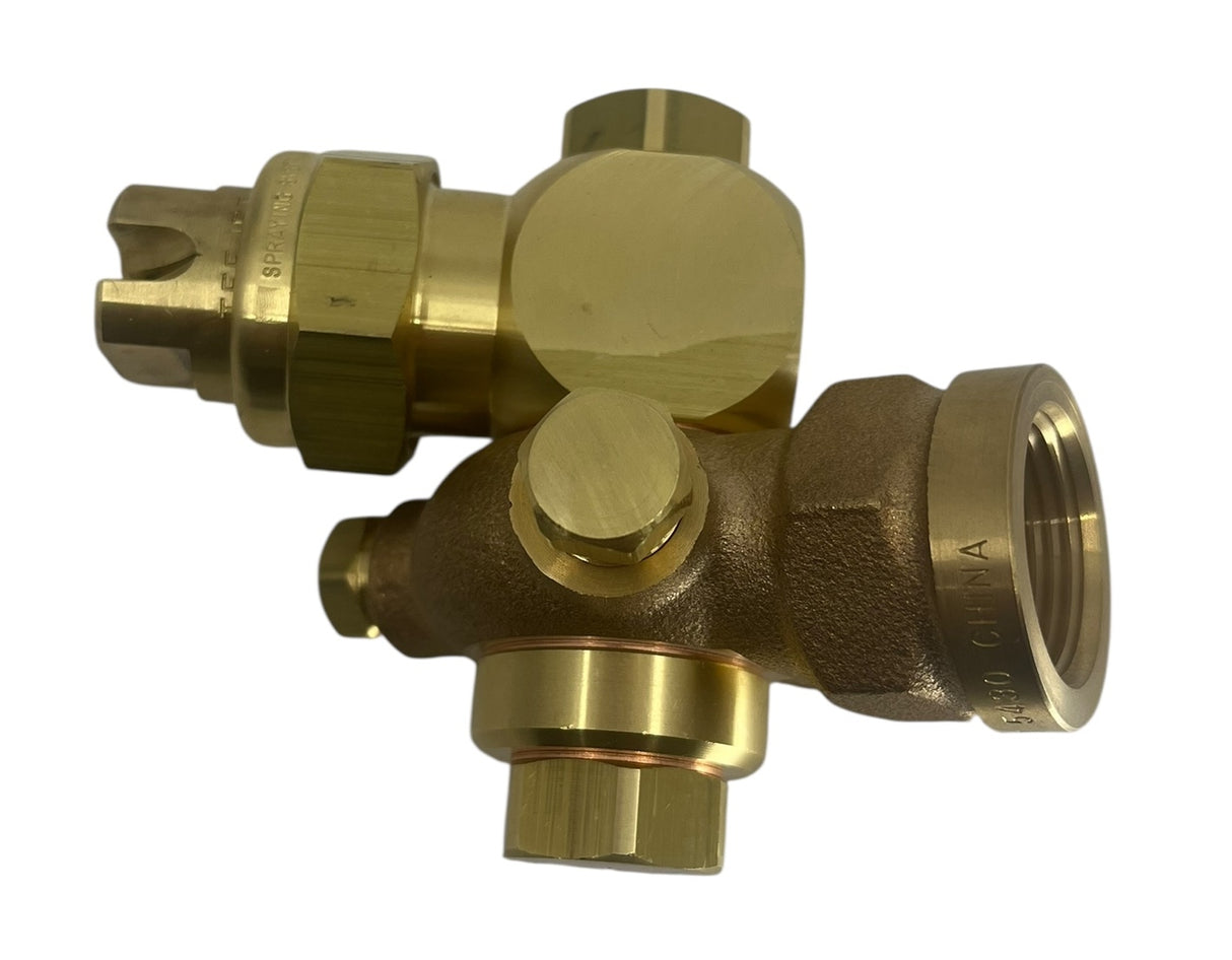 TeeJet Single Swivel Boomless Spray Nozzle Off-Center Flat Spay Tip - 4629-3/4-TOC10