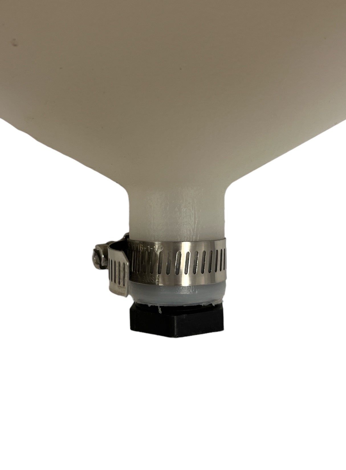 Ace Roto-Mold Rectangle Blow Molded Cone Bottom White Tank 2.5 Gallon - SPBM2.5-RT