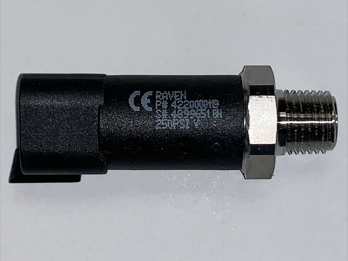 Raven Pressure Transducer 0-250 PSI, 1-5V - 422-0000-119