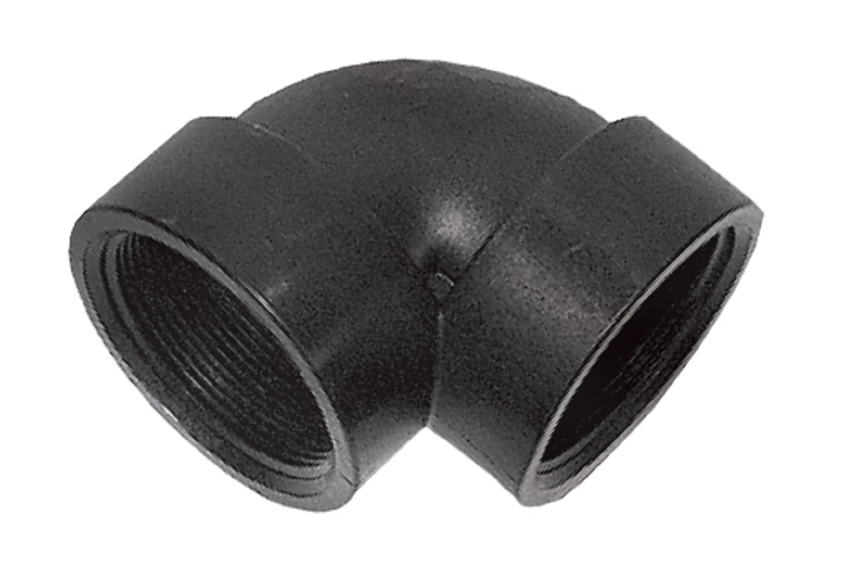 Banjo 90 Degree Polypropylene Pipe Elbow 2" NPT Female - EL200-90