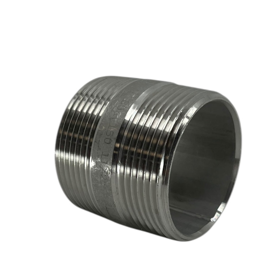 Hypro 304 Stainless Steel Nipple 1-1/2" MNPT X 1-3/4" Long- 7112134