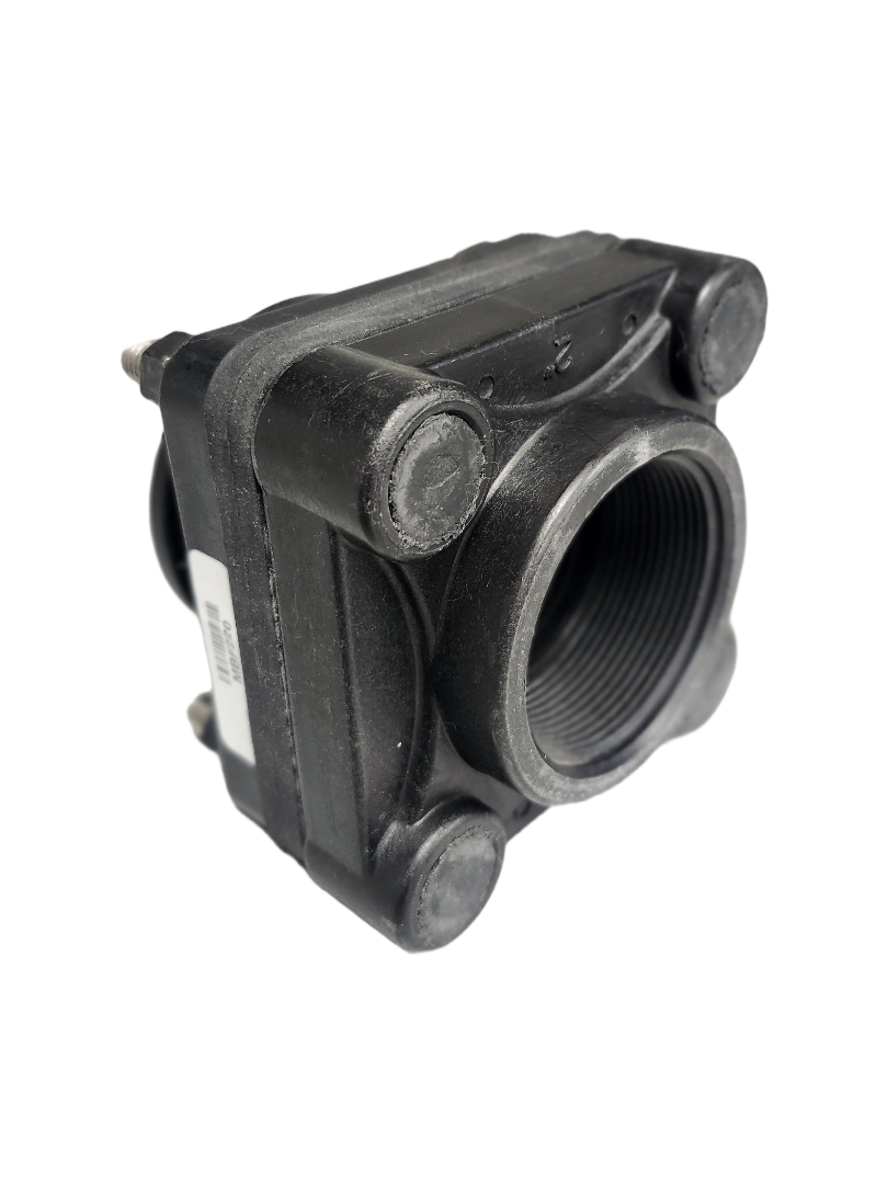 Banjo 2" Full Port Flange x 2" Female Thread Bolted Tank Fitting - MBF220