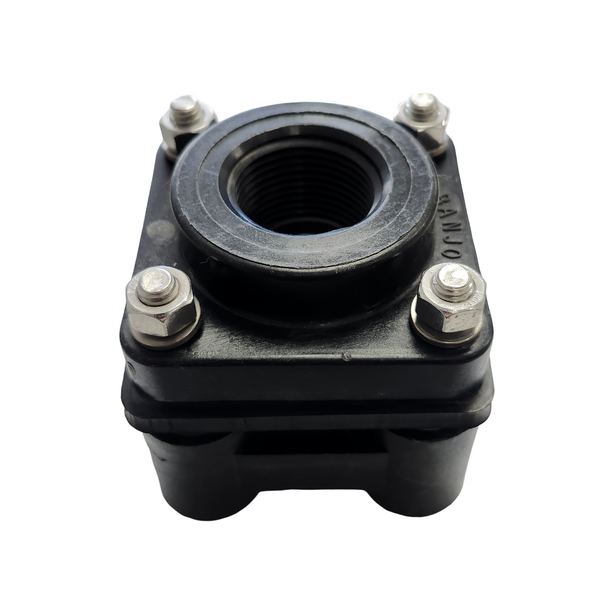 Banjo 1 inch Bottom Drain Bolted Tank Flange 1" FNPT X 1" FNPT - BF100BD