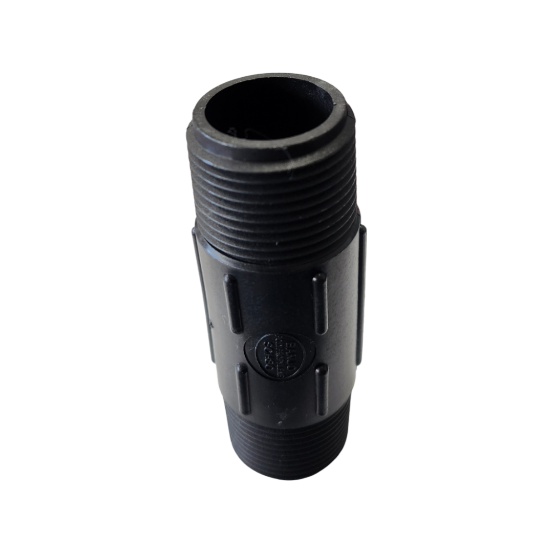 Banjo 4 inch Poly Nipple Pipe Fitting 1" NPT - NIP100-4