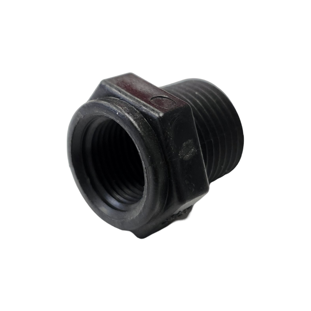 Banjo Poly Pipe Reducer Bushing 1/2" MPT X 3/8" FPT - RB050-038