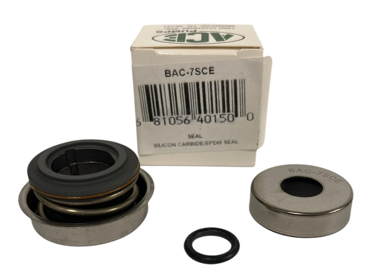 Ace Pumps EPDM Silicon Carbide Mechanical Seal Assembly O-ring - BAC-7SCE (40150)
