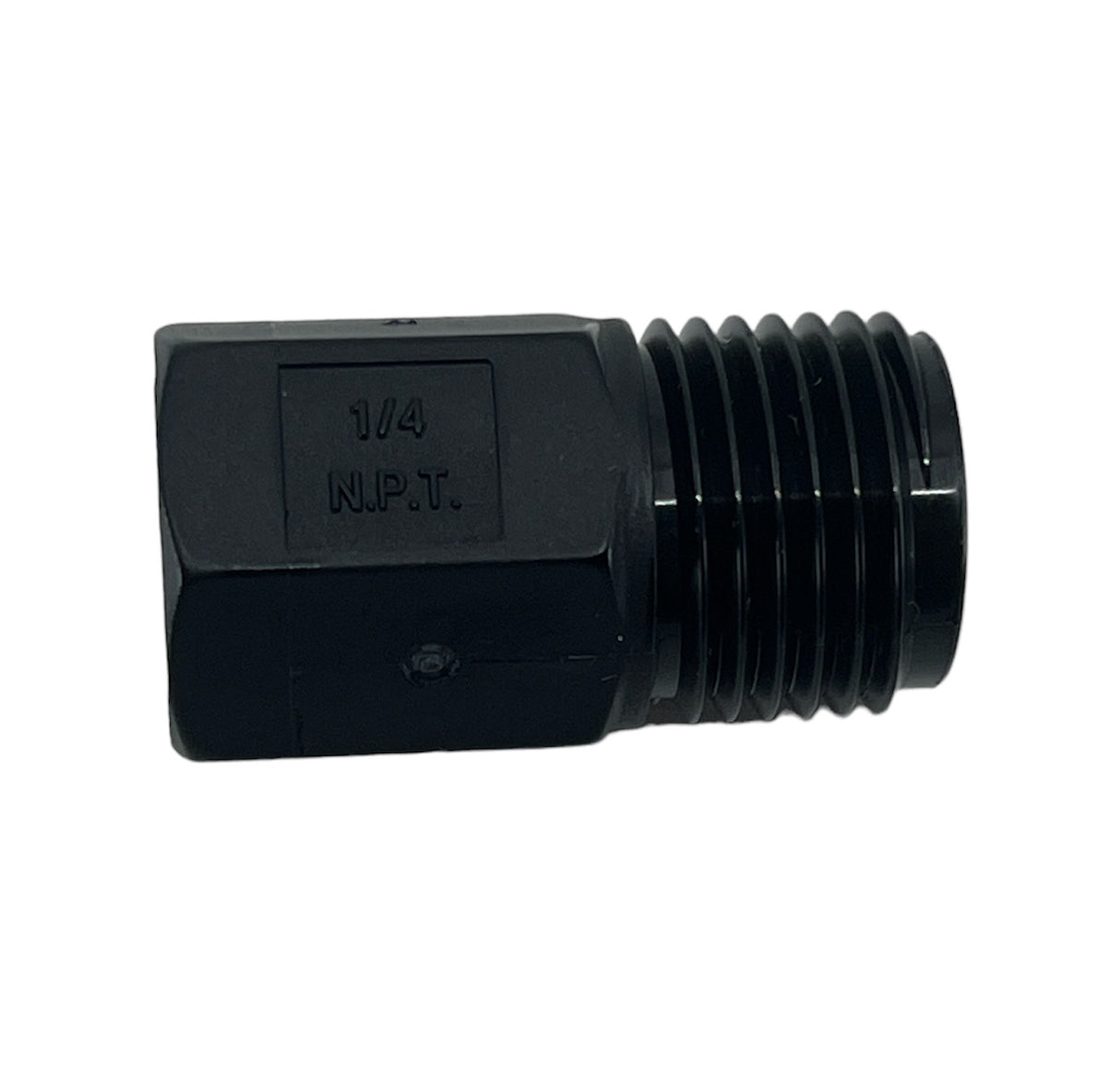 TeeJet Black Nylon Body, 1/4" FPT x 11/16" Male Nozzle Thread - CP12094-NYB