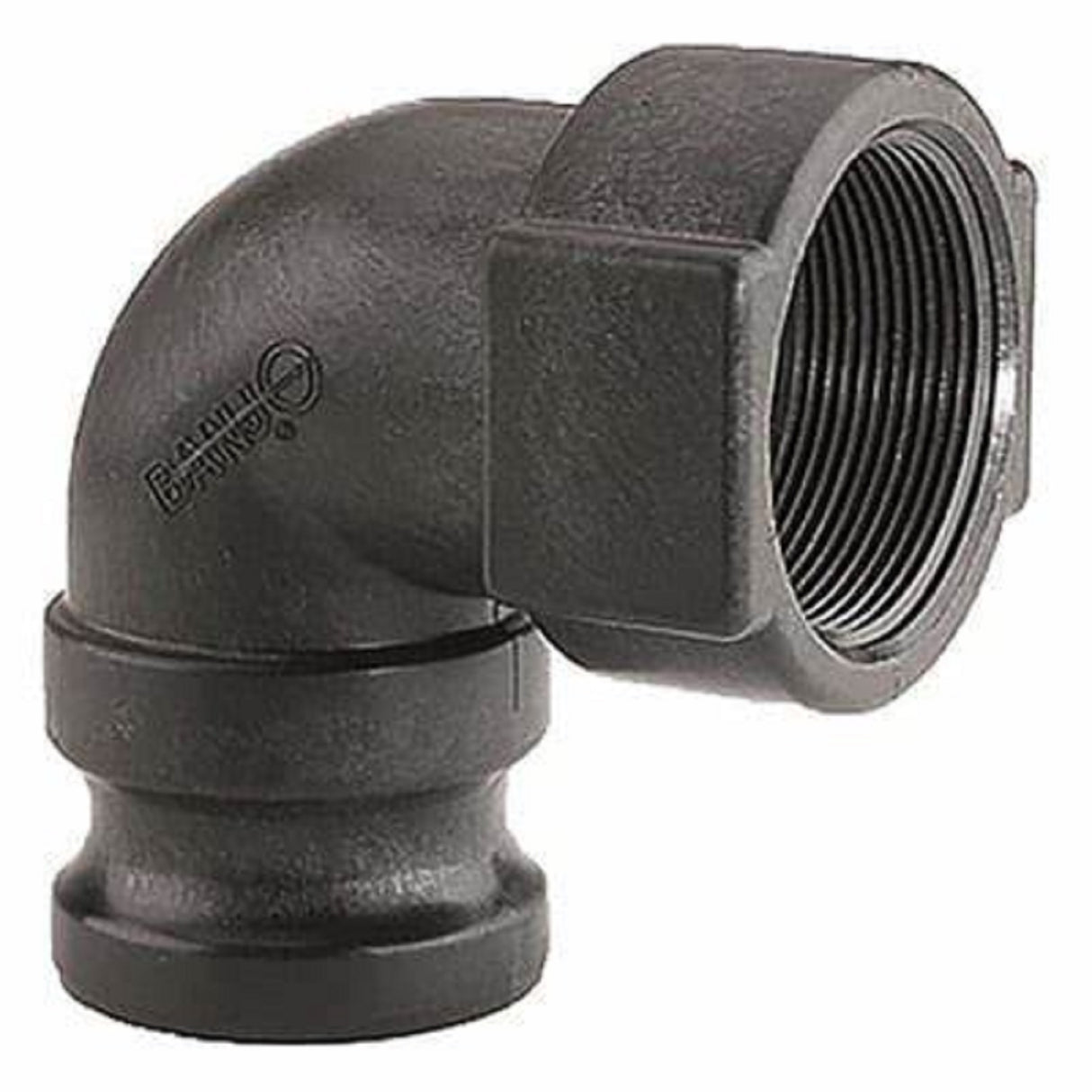 Banjo 90 Degree Poly Cam Lever Elbow 2" Male Adapter X 2" Female Thread - 200A90