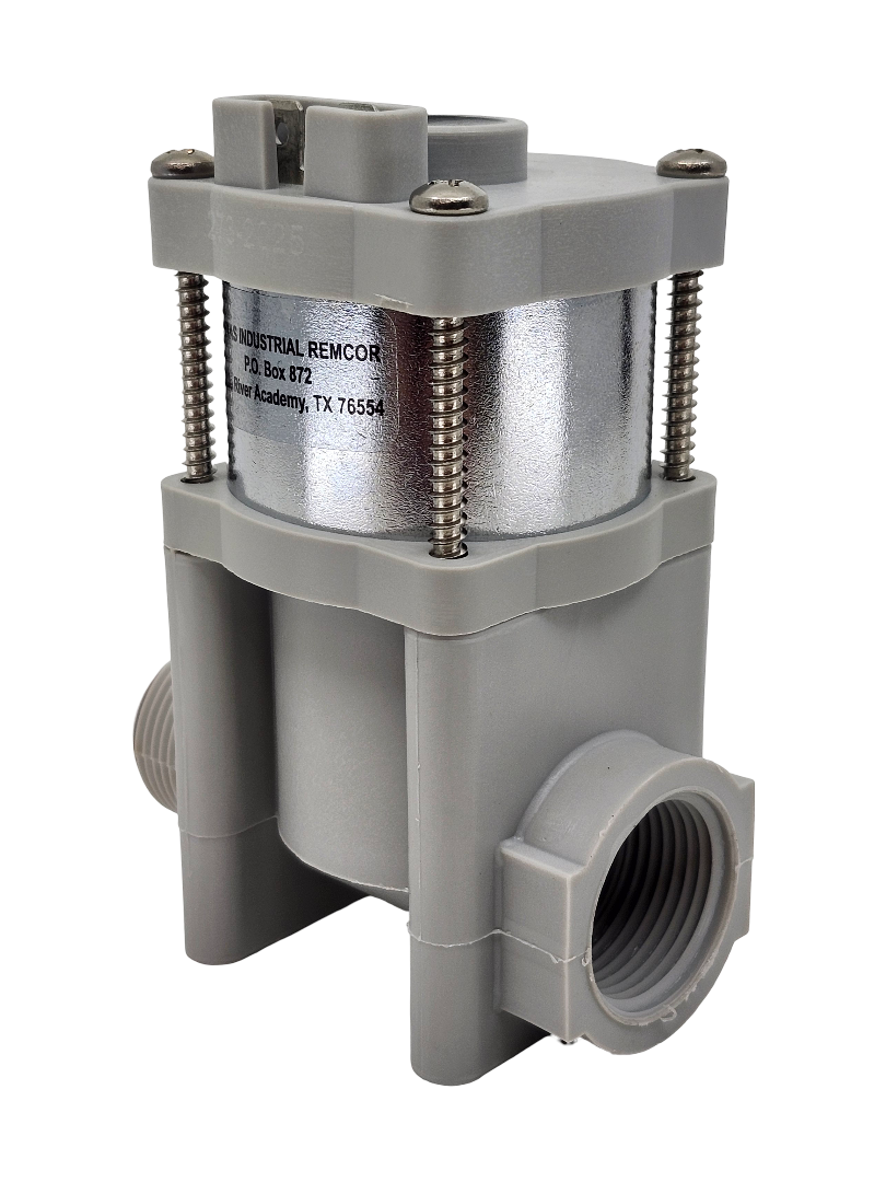 Texas Remcor 2 Way Direct Operating Solenoid Valve 8 GPM Male Spade - SV.2502B.1