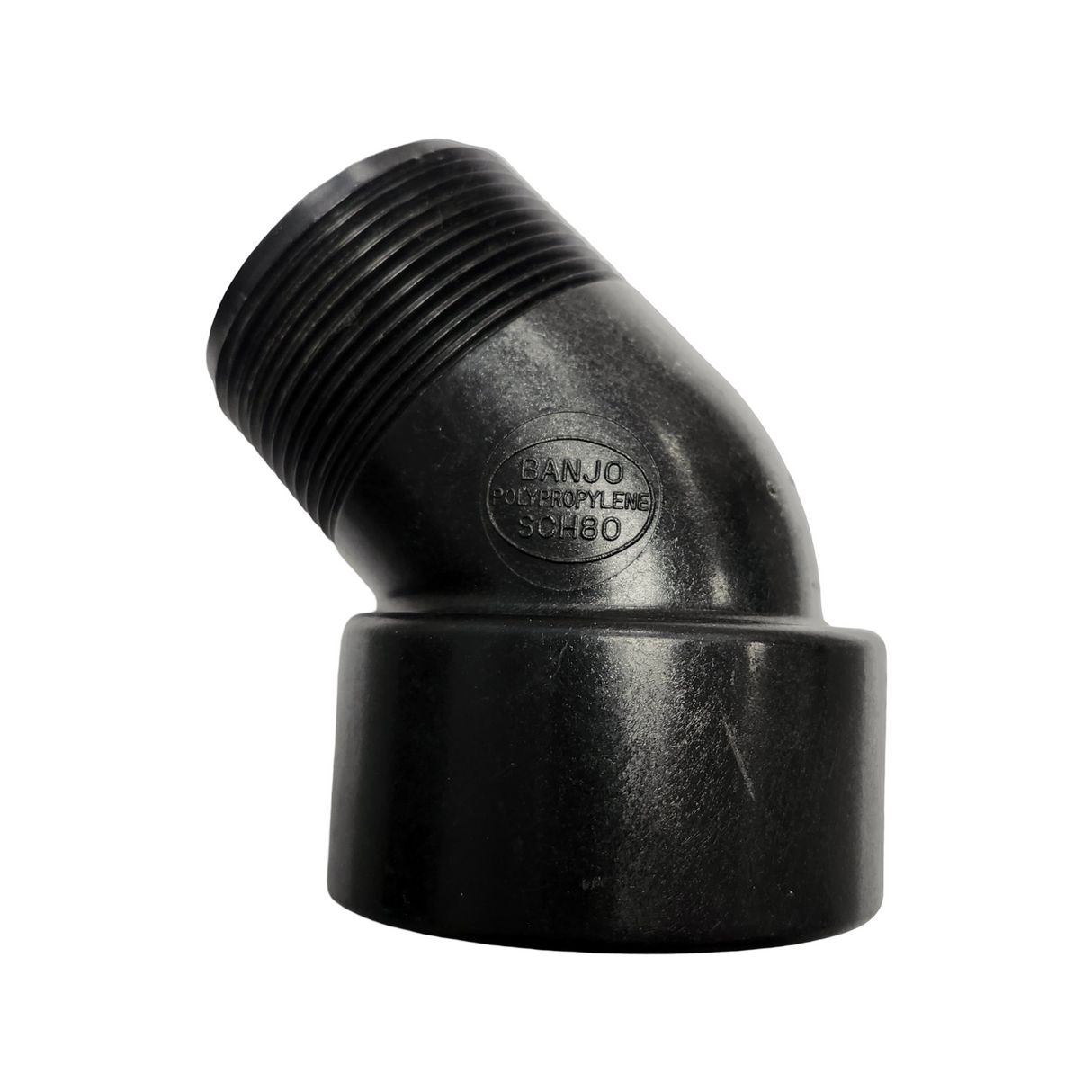 Banjo 45 Degree Poly Street Elbow 1-1/2" FNPT X 1-1/2" MNPT - SL150-45