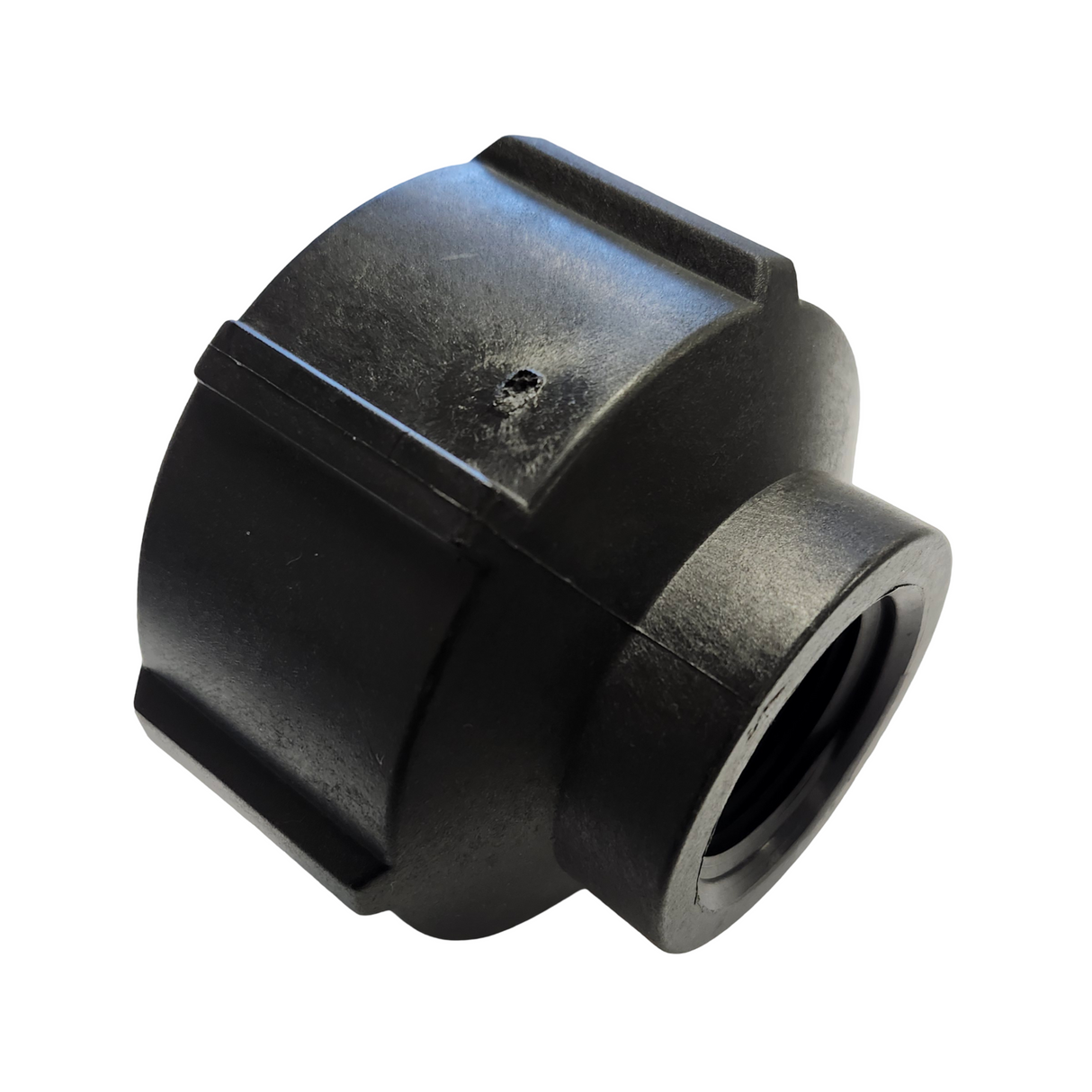Banjo Black Poly Pipe Reducer Coupling 2" FNPT X 1" FNPT - RC200-100