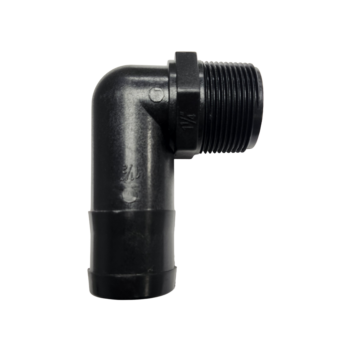 Banjo 90 Degree Hose Barb Fitting 1-1/4" MNPT X 1-1/2" Barb - HB125/150-90