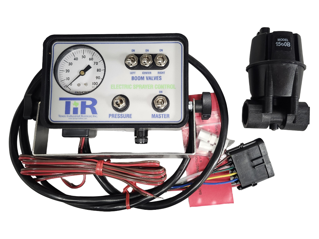 Texas Remcor 3 Boom Gauged Sprayer Control System w/ Regulator, Spade - CON.RC1B