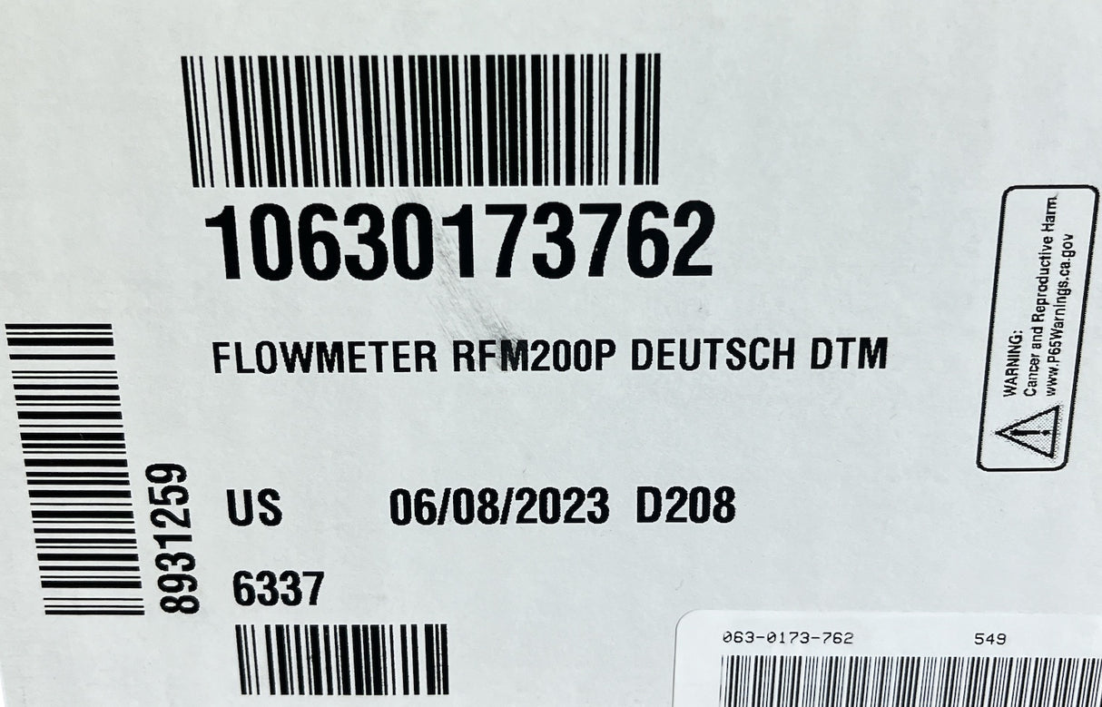 Raven 3 inch Poly RFM200P Flowmeter M300 Flange, Deutsch Connection - 063-0173-762