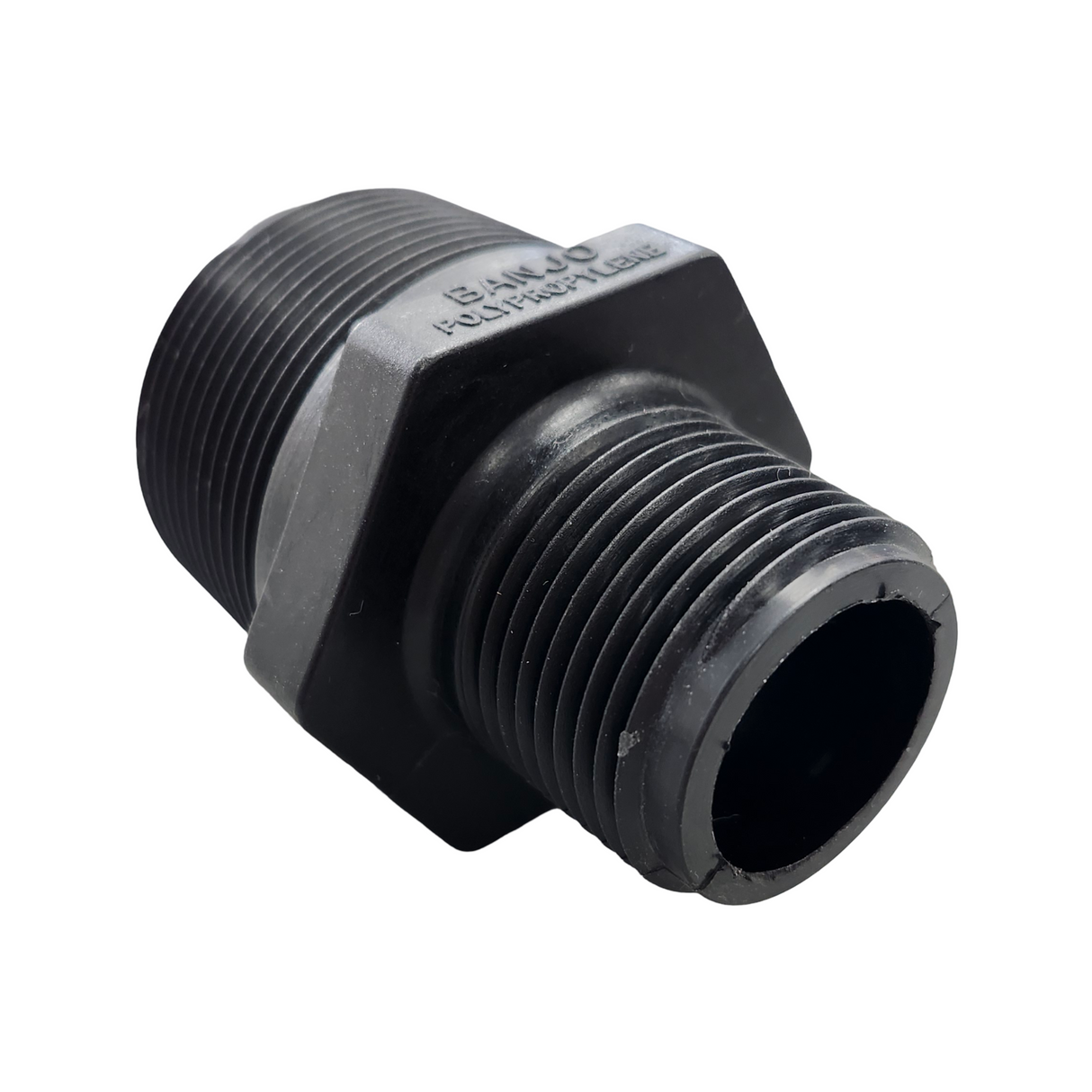 Banjo Poly Reducer Nipple Pipe Fitting 1-1/2" MNPT X 1" MNPT - RN150-100