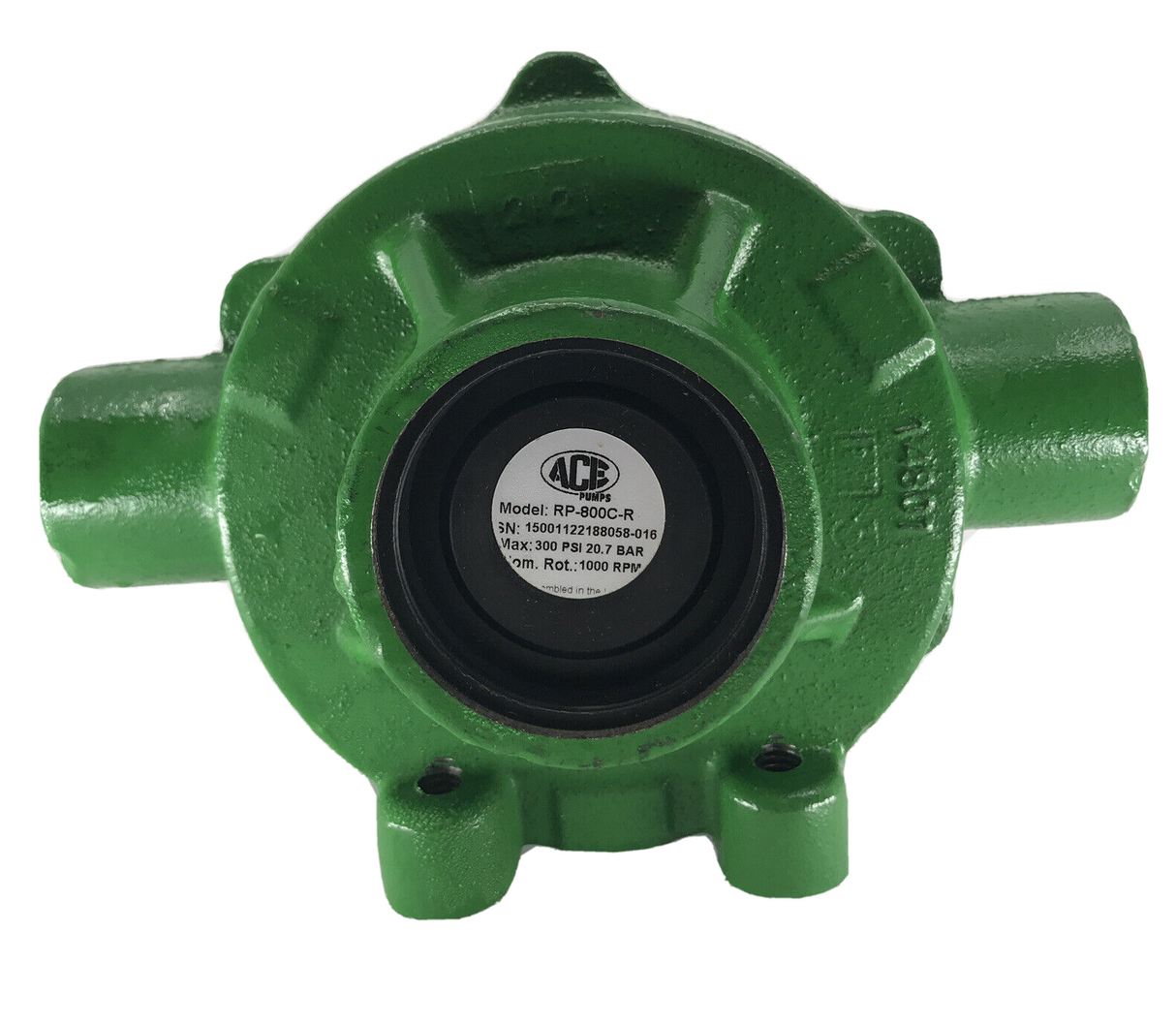 Ace Pumps Cast Iron 8 Roller Pump, 3/4" Inlet, Outlet Ports, 15/16" - RP-800C-R (15001)