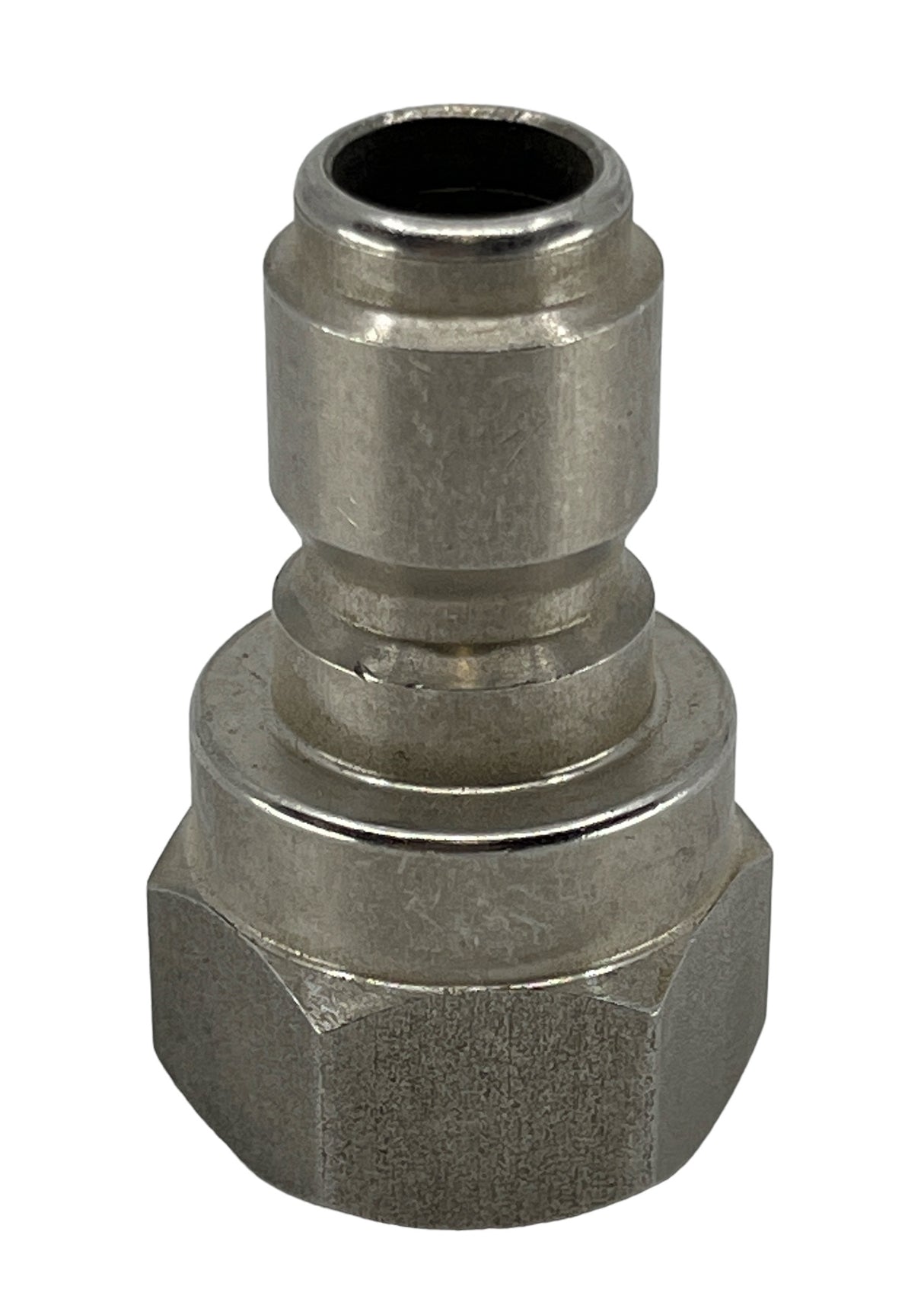 J.E. Adams Quick Disconnect Stainless Steel Plug 3/8" F, 4200 PSI - 7189P