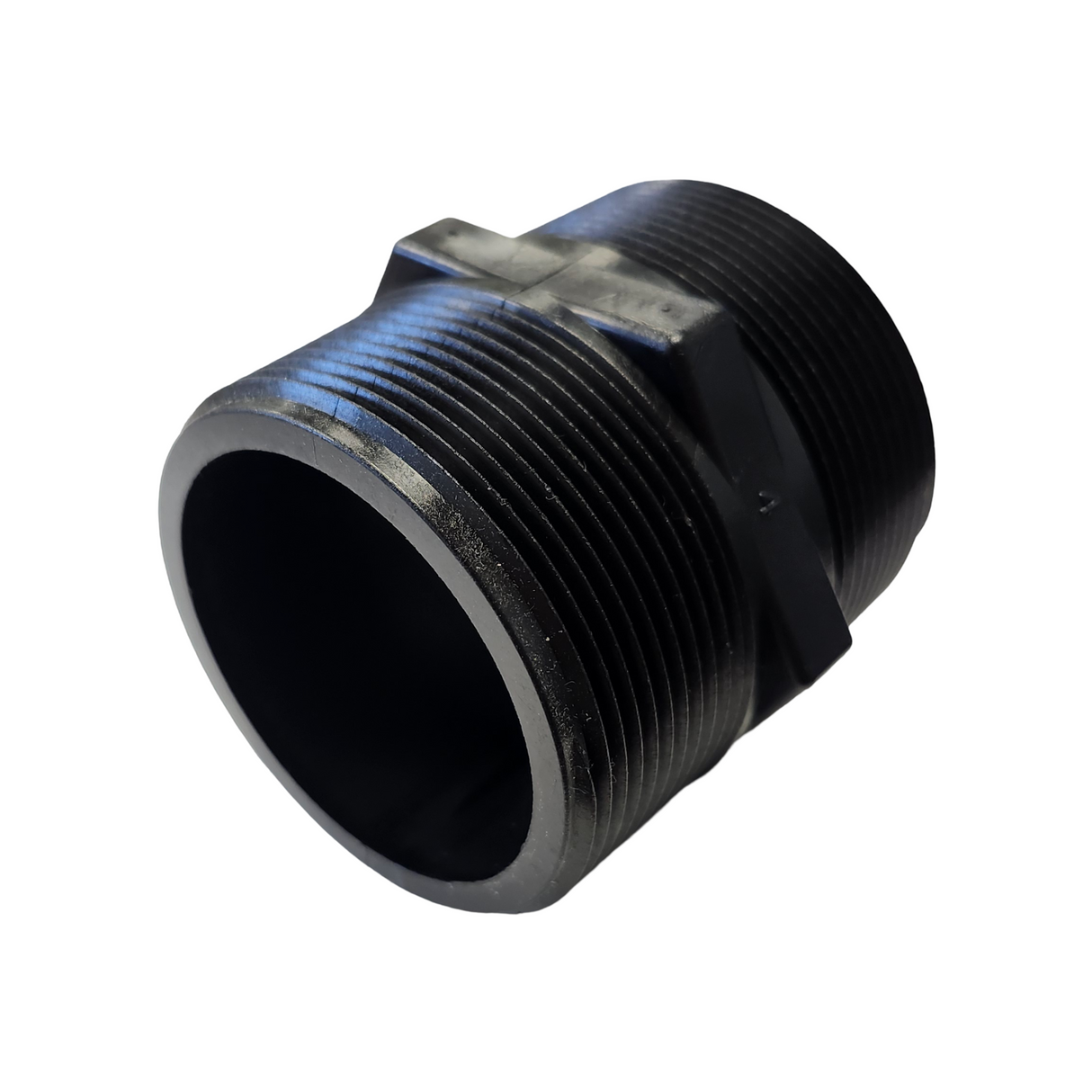 Banjo Short Poly Nipple Pipe Fitting 2" NPT - NIP200-SH