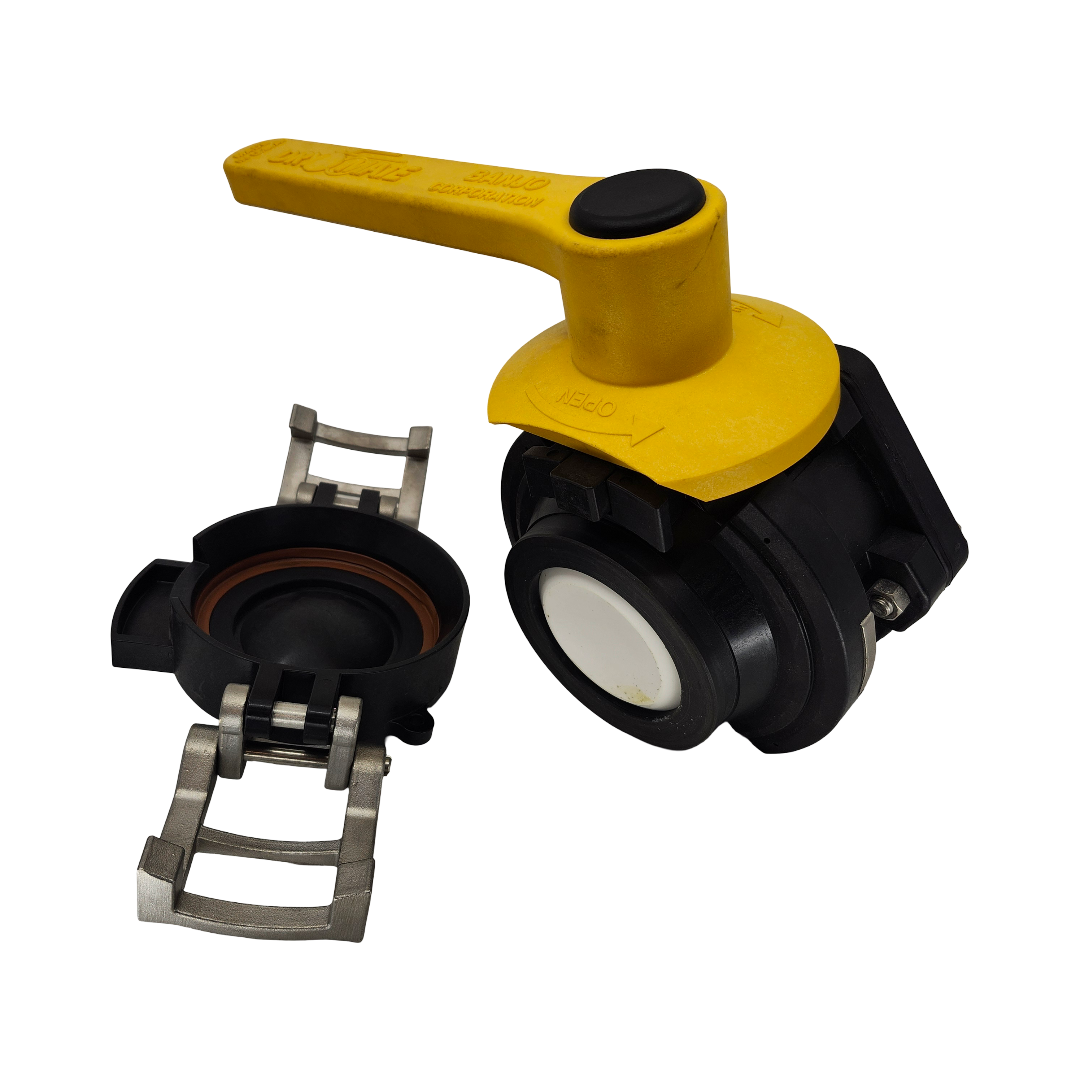 Banjo 3 Inch Poly Dry-Mate Valve - 3" Male Dry-Mate x 3" FNPT - DM300AFP