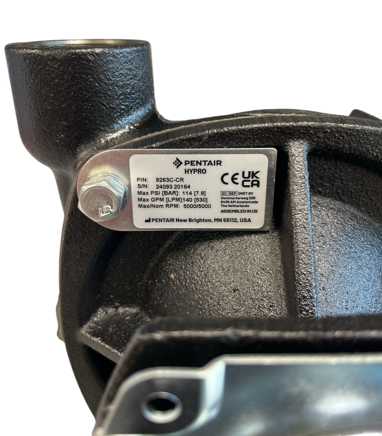 Hypro Clutch-Driven Centrifugal Pump with DC Clutch Drive - 9263C-CR