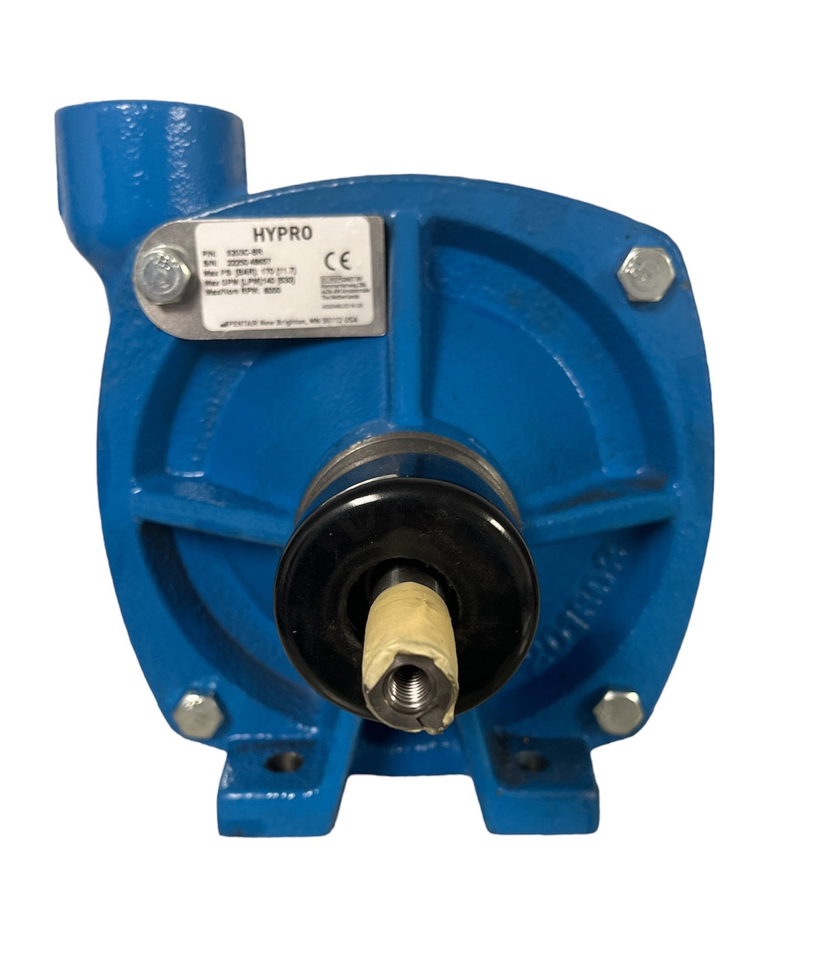 Hypro Cast Iron Pedestal Mount Centrifugal Pump With Life Guard Silicon Carbide Seal - 9203C-BR
