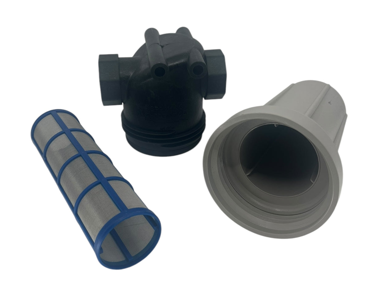 TeeJet Flush Out T Line Strainer 50 Mesh Screen 1-1/4" FPT - AA126ML-5-50-VI