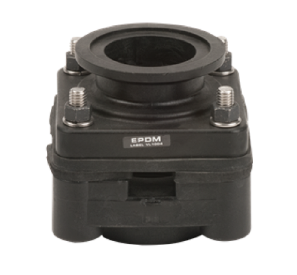 Banjo 2 Inch Bolted Tank Fitting 2" Full Port Flange X 2" FNPT Drain - MBF220BD