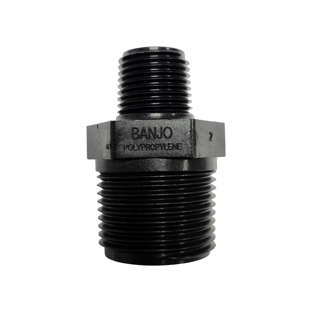 Banjo Poly Reducer Nipple Pipe Fitting 1" X 1/2" - RN100-050