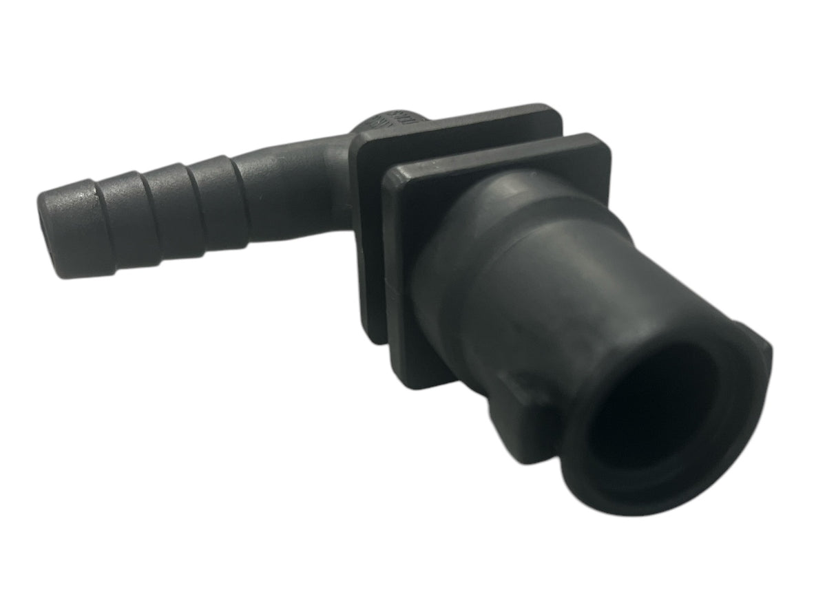 TeeJet Single Hose Shank Elbow Nozzle Body QuickJet, 3/8" HB - 18635-111-406-NYB