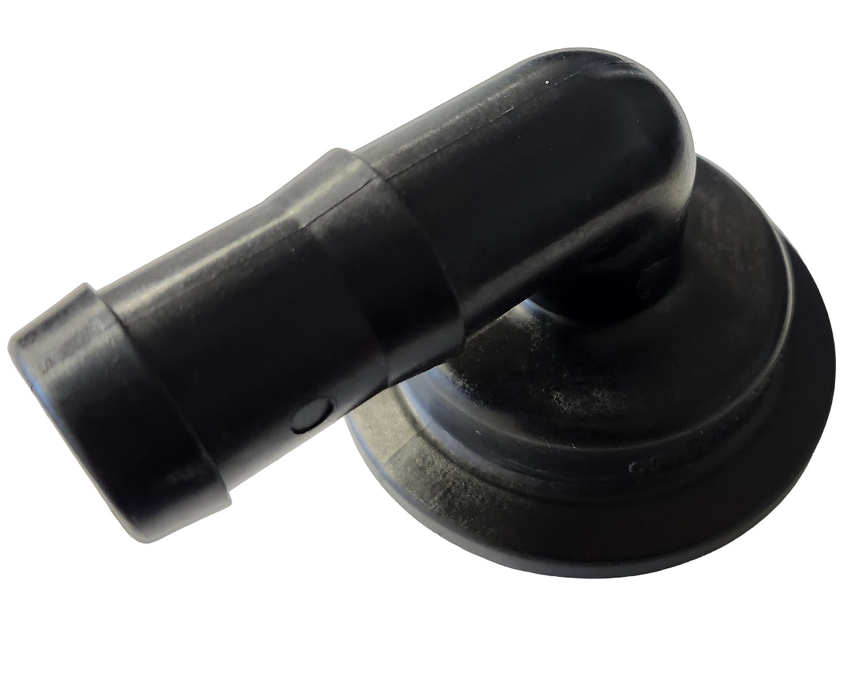 Banjo 90 Degree Hose Fitting Adapter 2" Flange X 1" Hose Barb - M200100BRB90