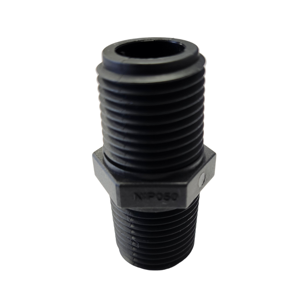 Banjo Short Poly Nipple Pipe Fitting 1/2" - NIP050-SH