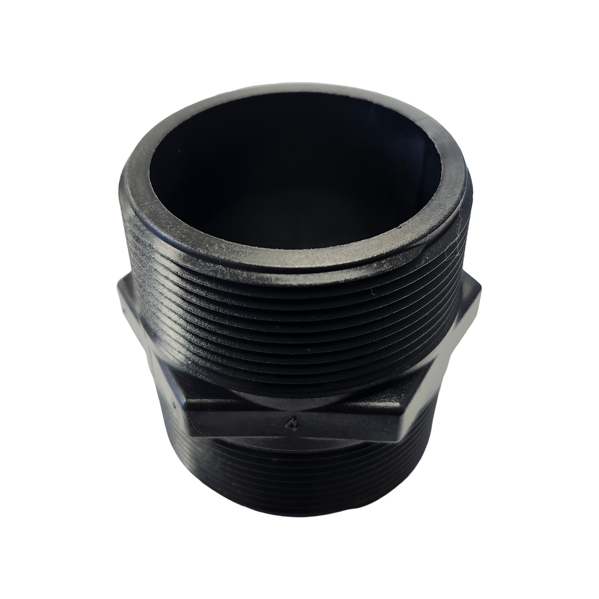 Banjo Short Poly Nipple Pipe Fitting 2" NPT - NIP200-SH