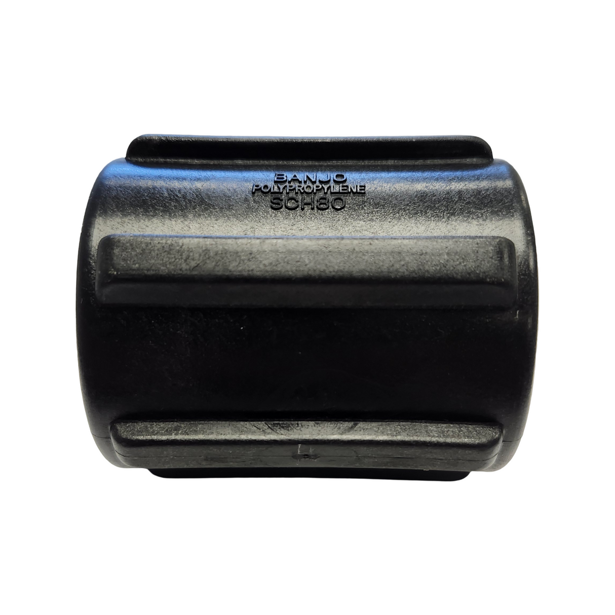 Banjo Black Poly Pipe Reducer Coupling 1" FNPT X 3/4" FNPT - RC100-075