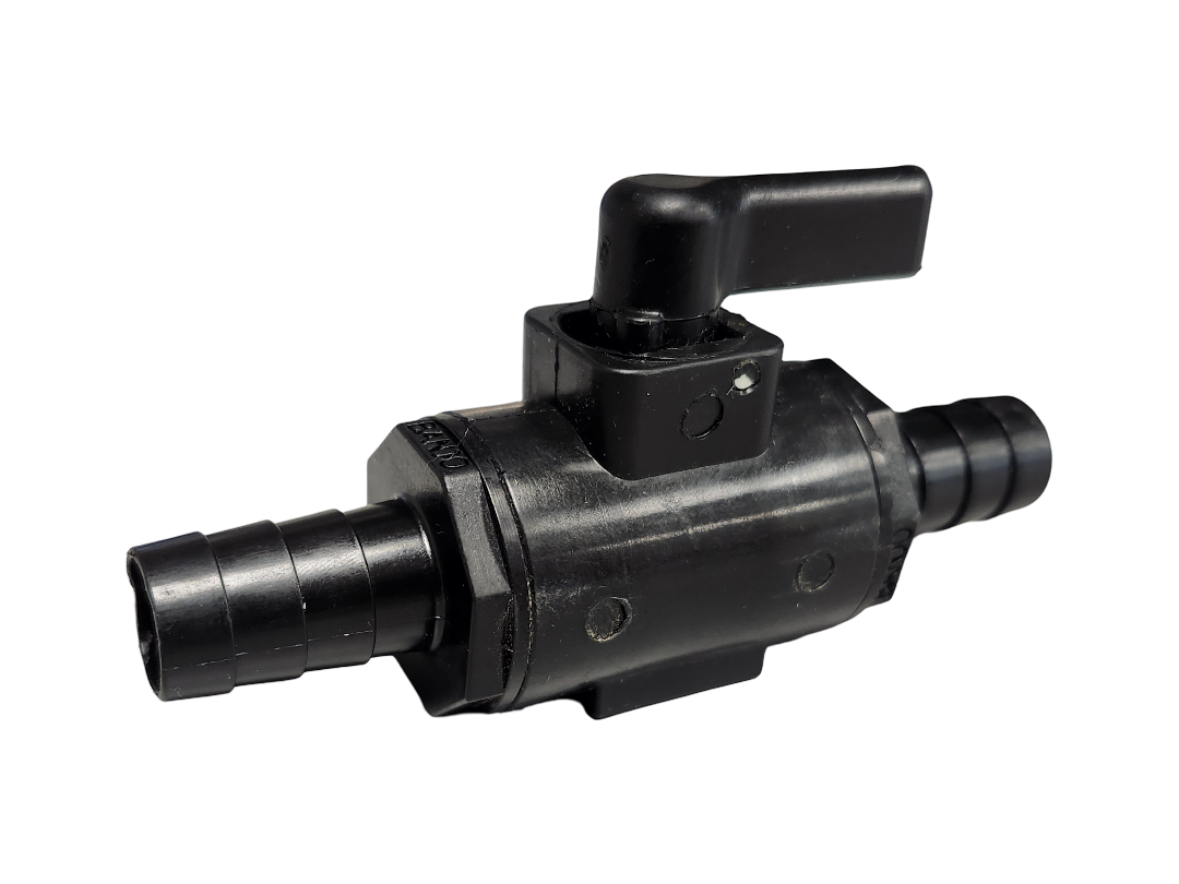 Banjo 1/2" Hose Barb Micro Valve with FKM Seals - LVHB050V
