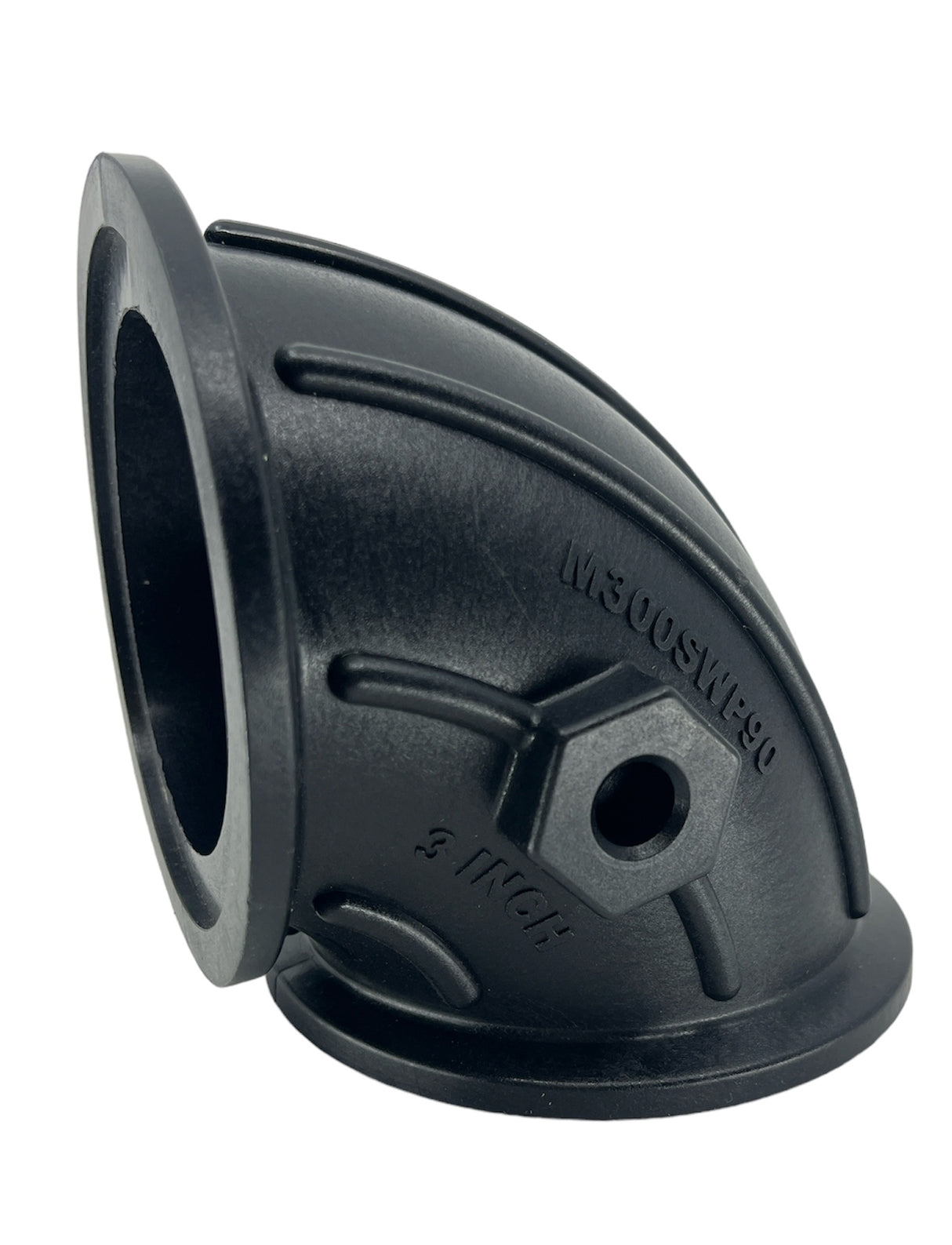 TerreMax 90 Degree Polypropylene Sweep 3 in Flange X 3 in Flange - M300SWP90