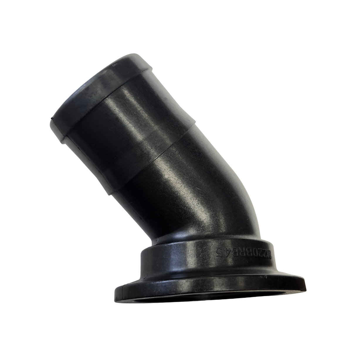 Banjo 45 Degree Manifold to Hose Barb Elbow 2" Full Port Flange X 2" - M220BRB45