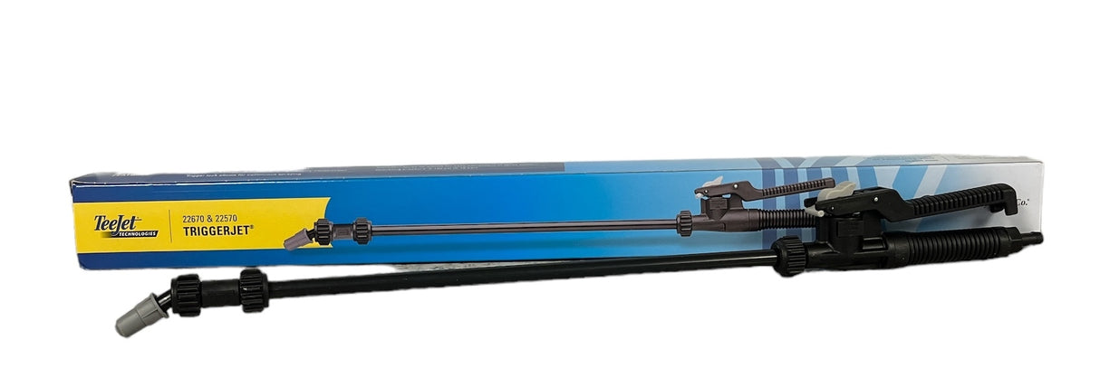 TeeJet TriggerJet Spray Gun, ConeJet Spray Tip, 3/8" Hose Barb - 22670-PP-15-406