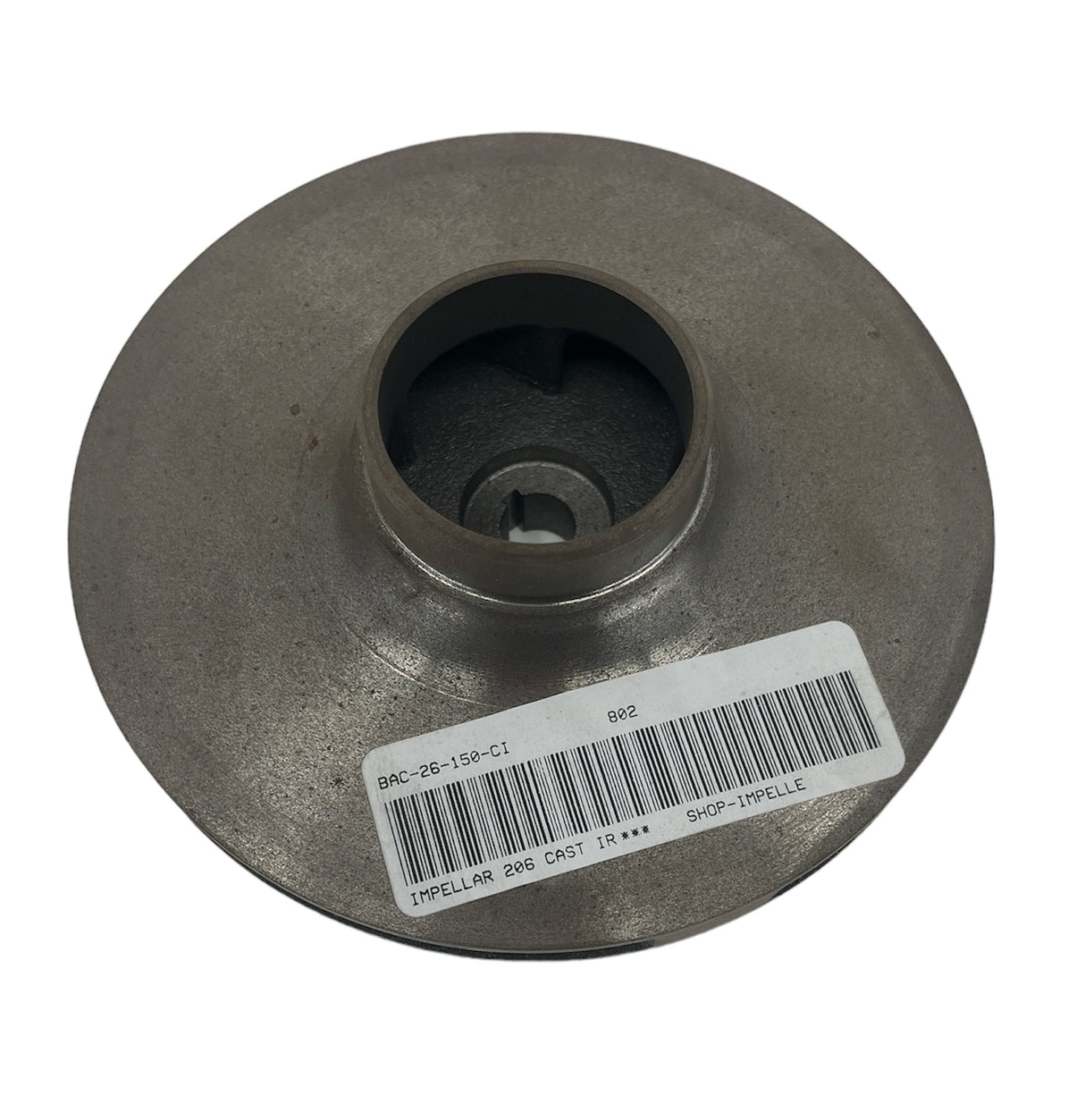 Ace Pumps Cast Iron Impeller for FMC-150 Centrifugal Pump - BAC-26-150-CI (40445)