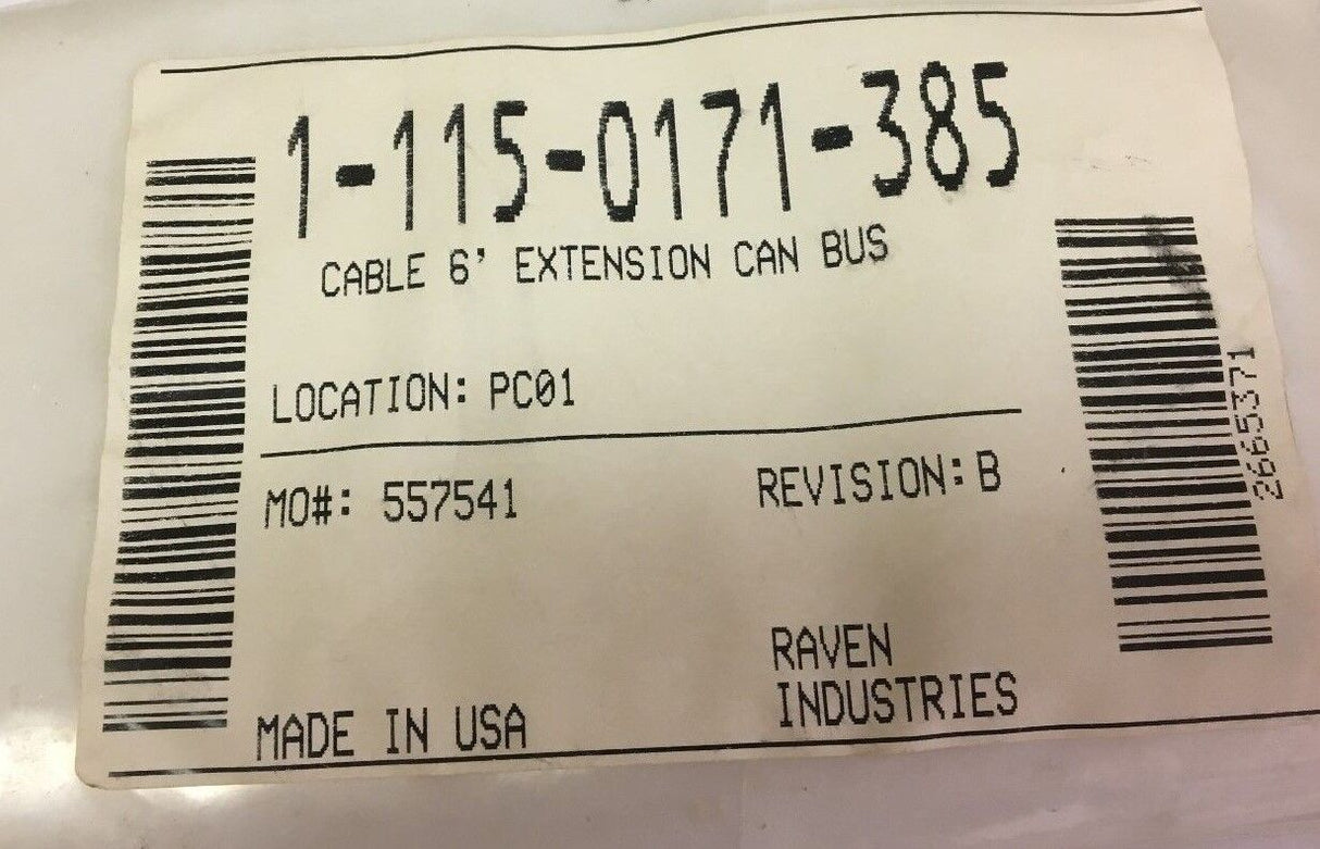 Raven 6 Foot Can Extension Cable - 115-0171-385