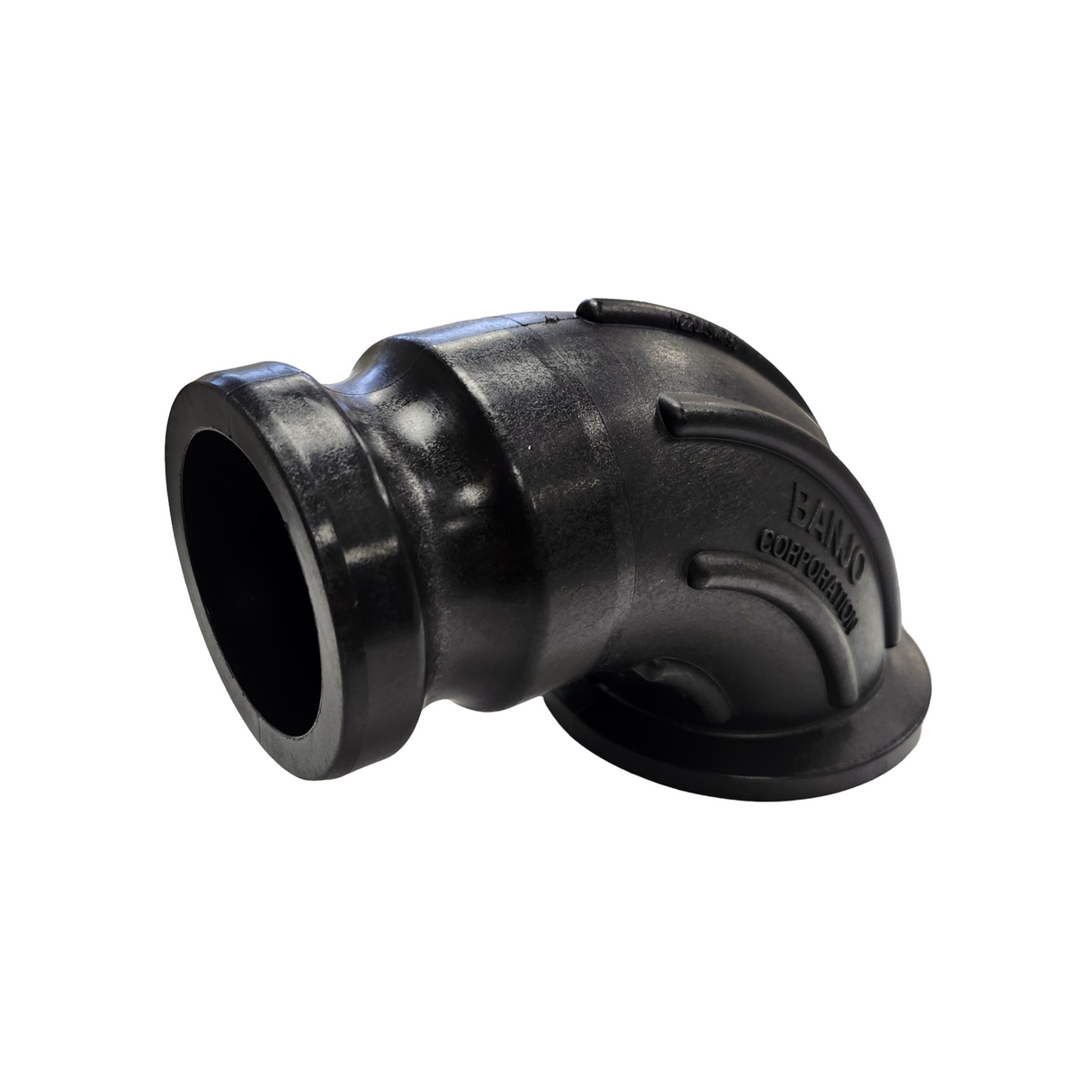 Banjo 2 Inch Full Port 90 Degree Manifold Sweep with Male Cam Lever - M220ASWP90