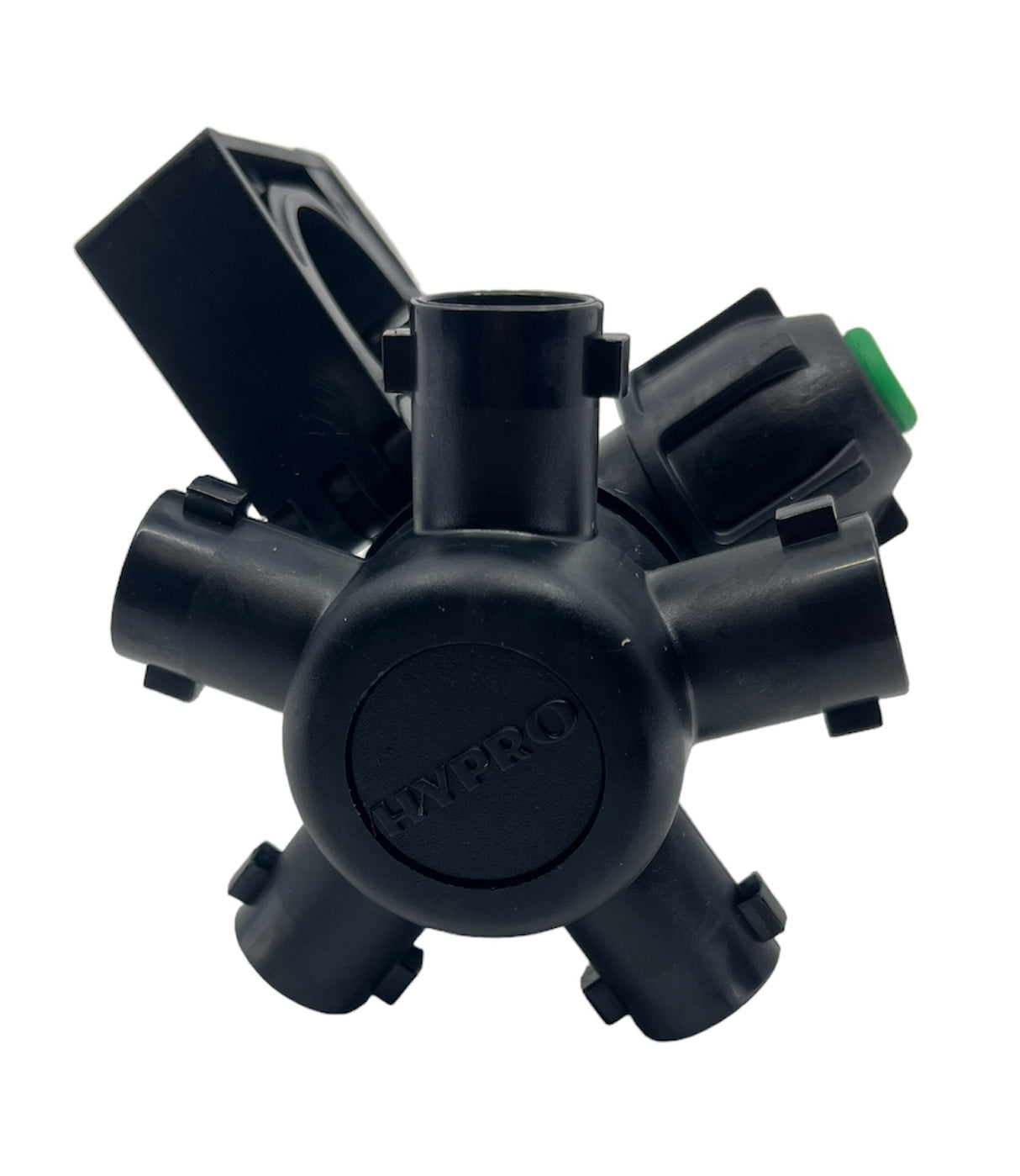 Hypro 5-Way Viton Nozzle Body with Tab for Boom Clamp Fits 1" Pipe - 4243N-B524V