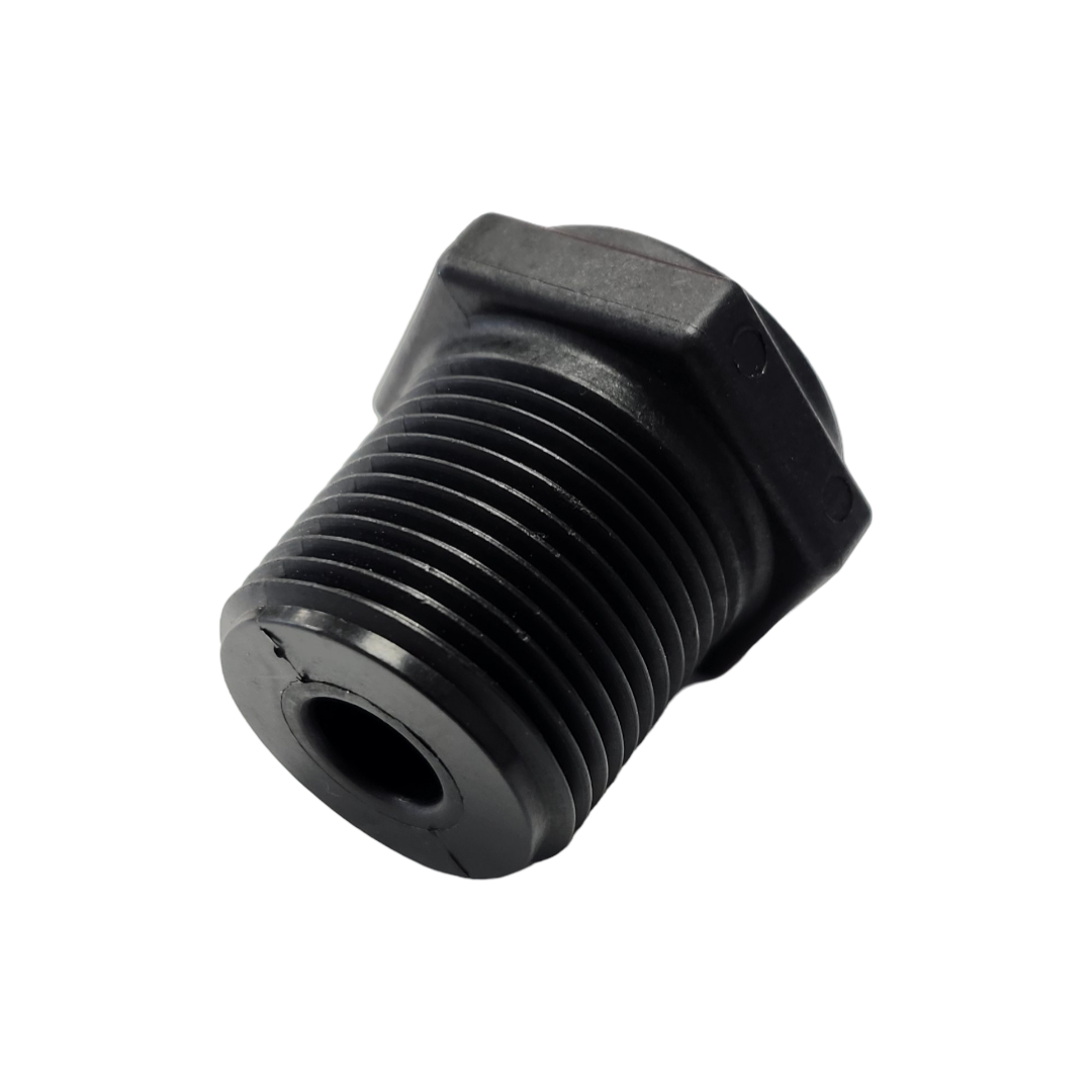 Banjo Poly Pipe Reducer Bushing 3/4" MPT X 1/4" FPT - RB075-025