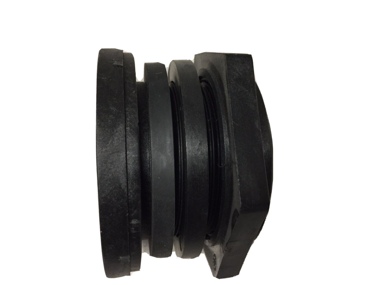 Ace Roto-Mold 2 Inch FPT Polypropylene Bulkhead Tank Fitting - 10508
