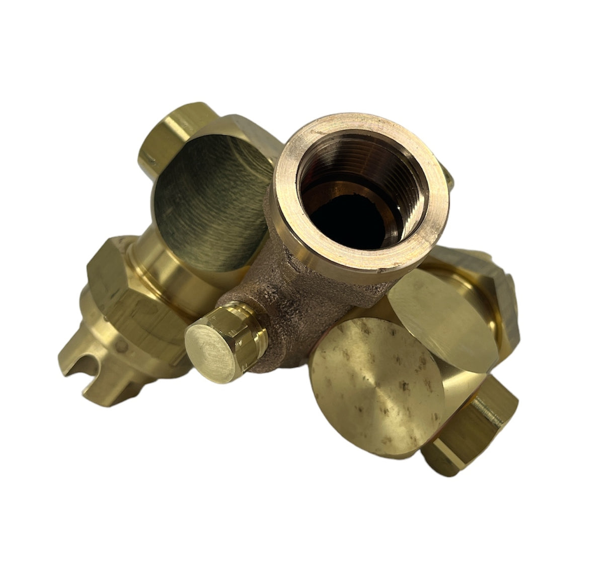 TeeJet Double Swivel Spray Nozzle With Off-Center Spray Tips - 4418-3/4-2TOC10