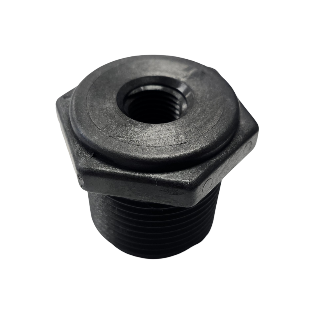 Banjo Poly Pipe Reducer Bushing 1" MPT X 1/4" FPT - RB100-025