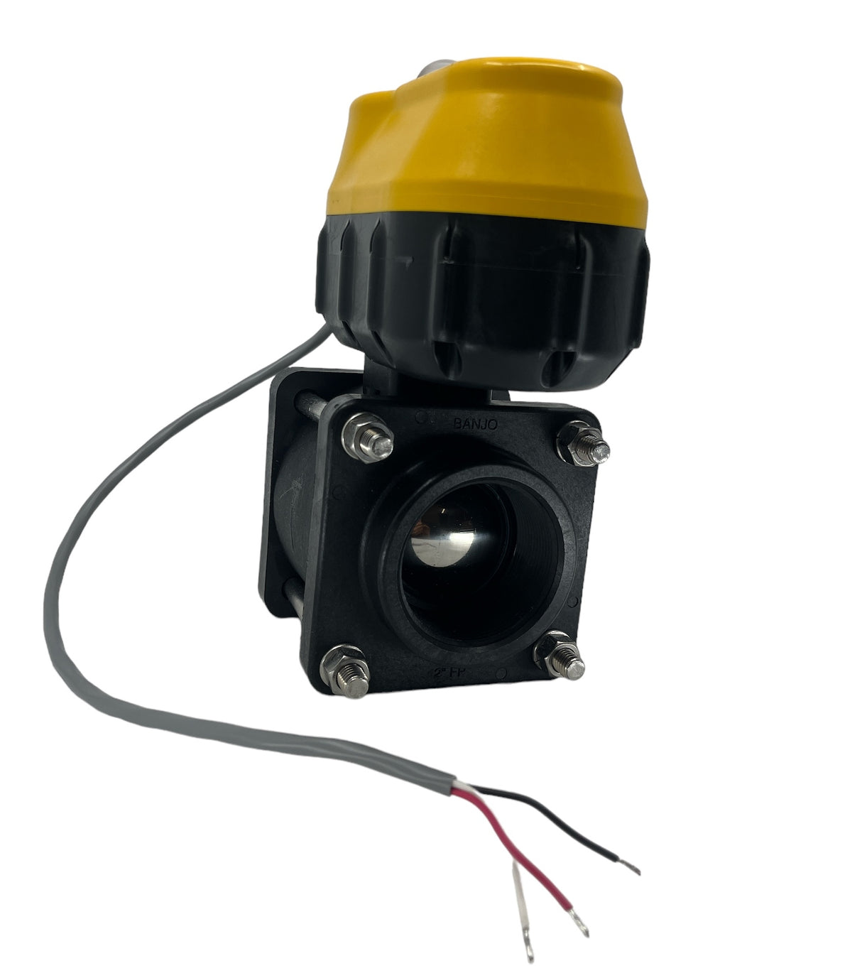 Banjo 2 Inch On Off Full Port Electric Ball Valve, 12 Volt, 3 Wire - EVX221