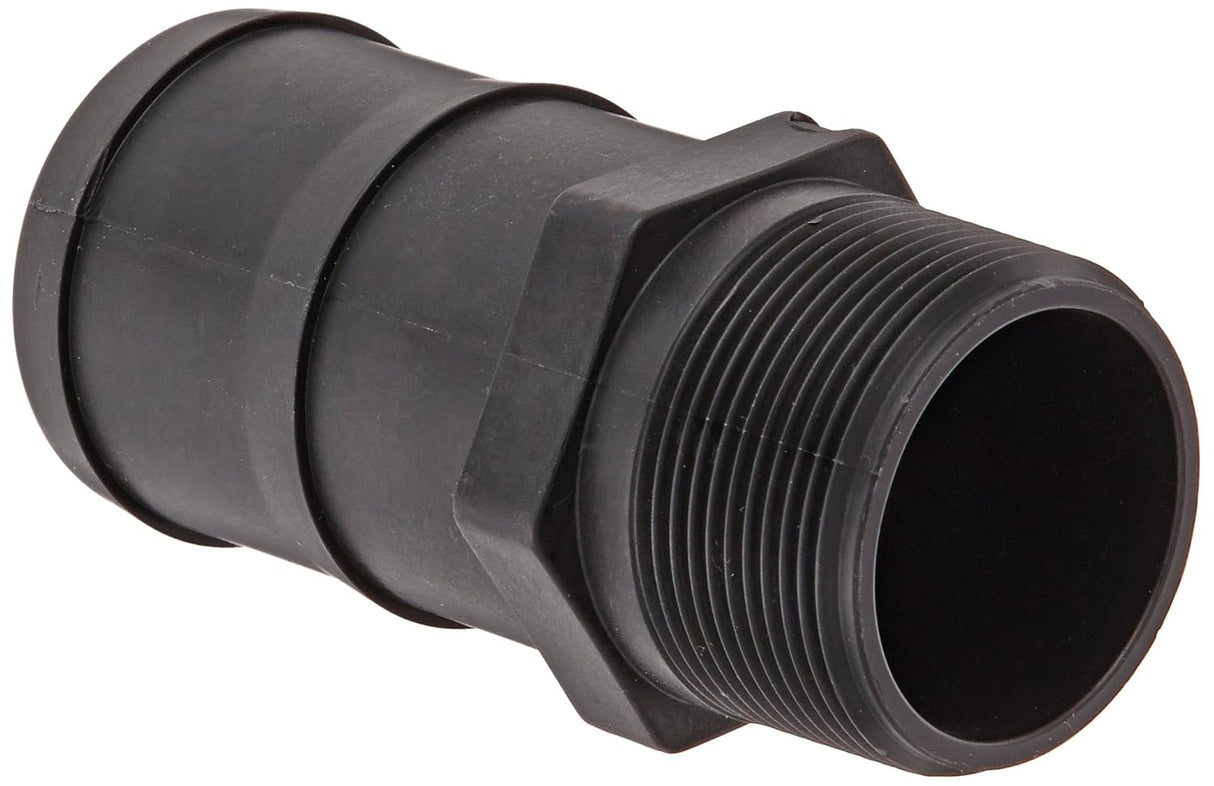 Banjo Hose Fitting Adapter 1-1/2" Male Thread X 2" Hose Barb - HB150-200